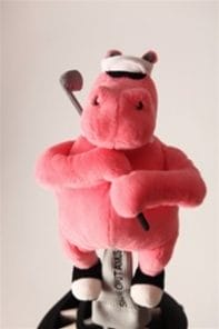 shankopotamus pink golf headcover