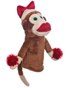 monkey made of sockies girl hybrid golf headcover