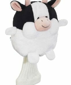 creative covers for golf chubby chipper cow golf headcover