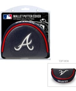 Atlanta Braves Mallet Putter Cover