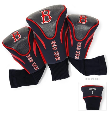 Boston Red Sox 3 Pk Contour Headcover Set