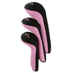 Stealth Set of 3 Headcovers - Pink