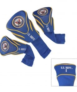 team golf us navy set of 3 golf headcovers