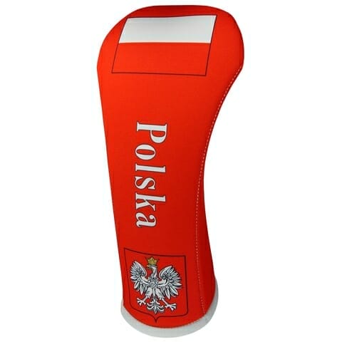 beejo's poland flag driver golf headcover