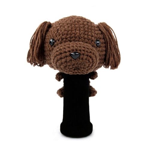amimono poodle d.brown driver golf headcover