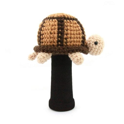 turtle brown driver golf headcover