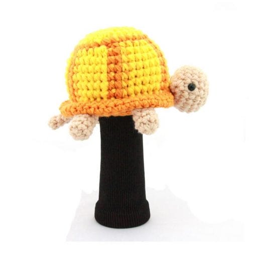 turtle yellow driver golf headcover