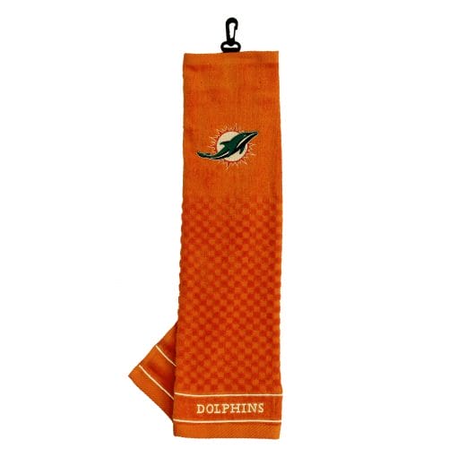 Miami Dolphins Embroidered Golf Towel