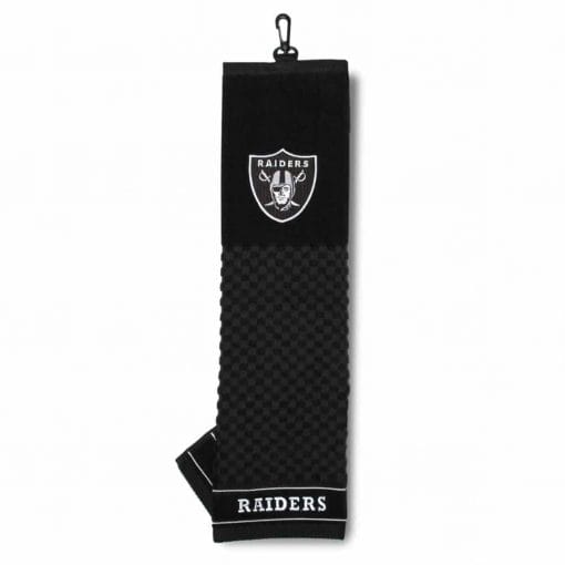 Raiders Embroidered Golf Towel