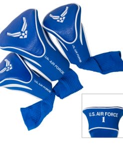 team golf u.s. air force 3 pack contour golf headcovers