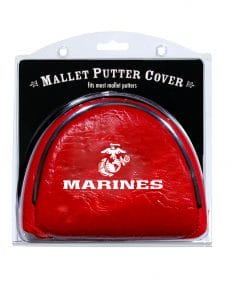 us marines mallet putter golf headcover