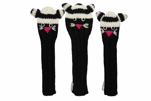 Animal Knit Golf Headcover Cat-Set