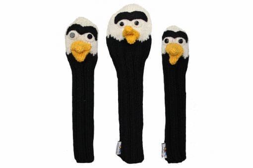 Animal Knit Golf Headcover Eagle-set