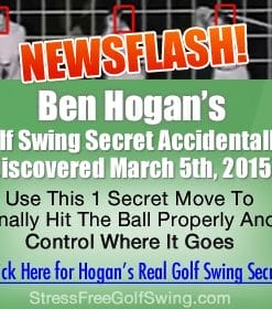 The Stress Free Golf Swing