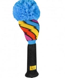 just4golf loudmouth captain thunderbolt driver golf headcover