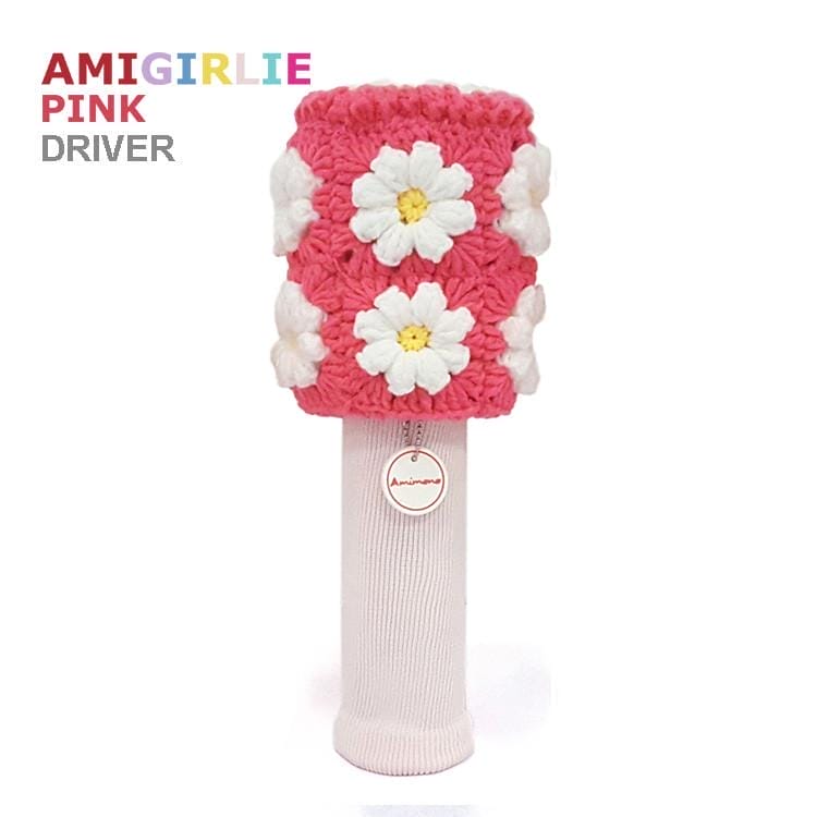 Amigirlie Pink Driver Golf Headcover