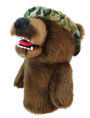 Military Bear Golf Headcover