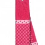 Pink Towel with Ribbon