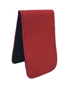 Red Scorecard Yardage Book Holder