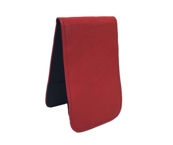 Red Scorecard Yardage Book Holder