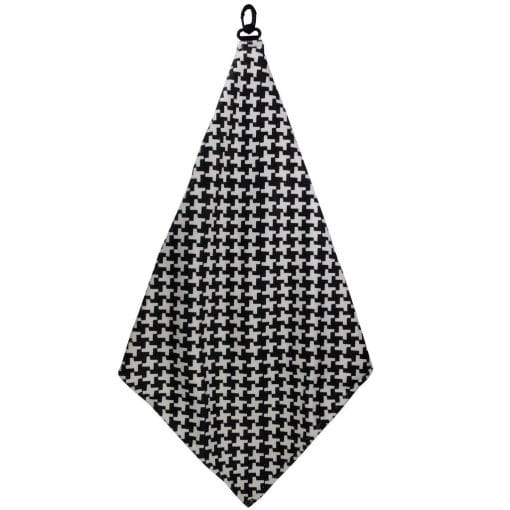 beejos hounds tooth towel