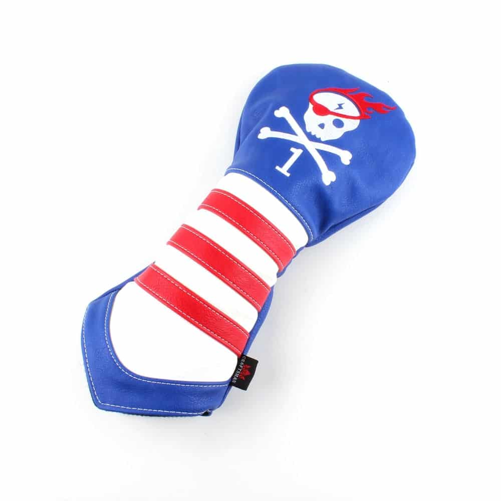 Pirate Skull Dura Leather Golf Club Headcovers