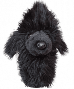Black Poodle Hybrid Golf Headcover