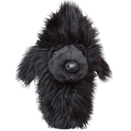 Black Poodle Hybrid Golf Headcover