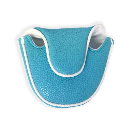 just4golf turquoise mallet putter cover