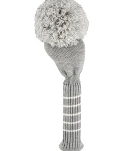 Gray Solid Driver Golf Headcover