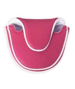 just4golf bright pink mallet putter cover