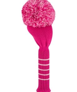 pink solid driver golf headcover