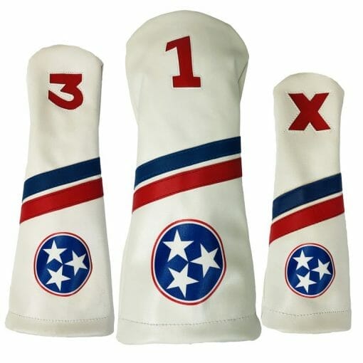 Tennessee Tri Star Golf Headcovers