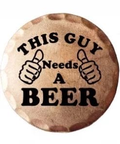 This Guy Needs A Beer Ball Marker