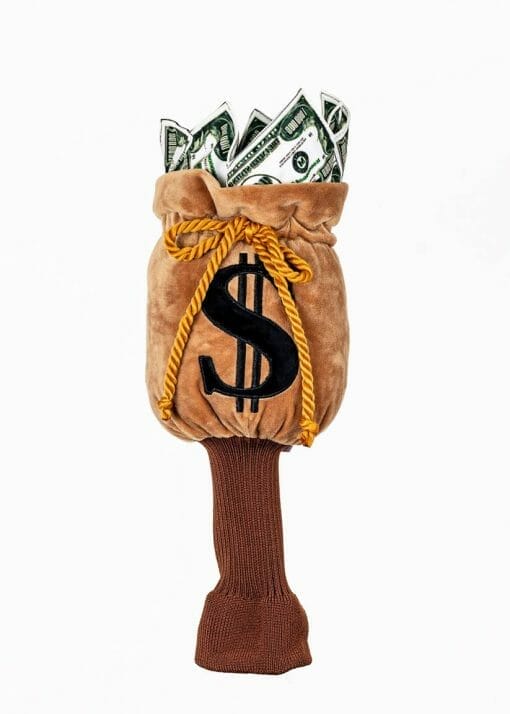 Money Bag Golf Headcover