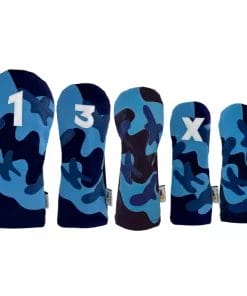 Blue Camo Golf Headcovers