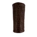 Brown Croc Leather Barrel Golf Headcovers