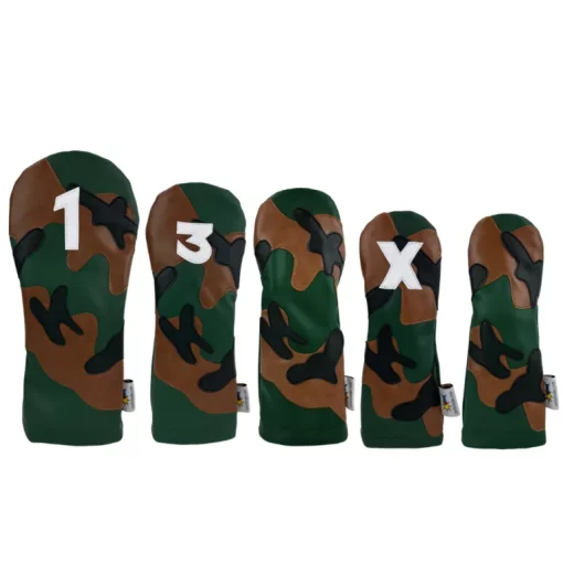 Army Camo Golf Headcovers