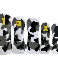 Snow Camo Golf Headcovers