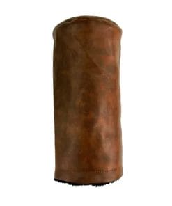 Caramel Croc Leather Barrel Golf Headcovers