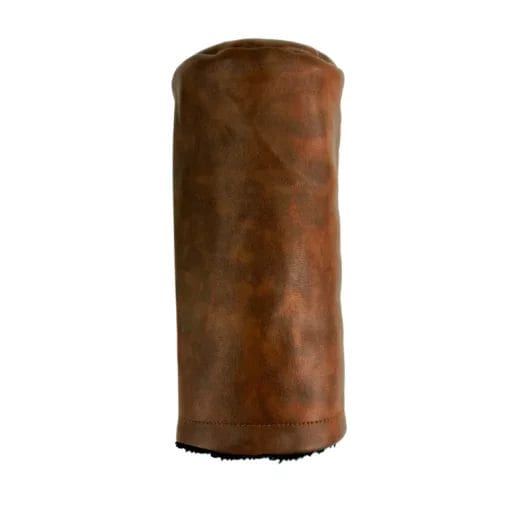 Caramel Croc Leather Barrel Golf Headcovers