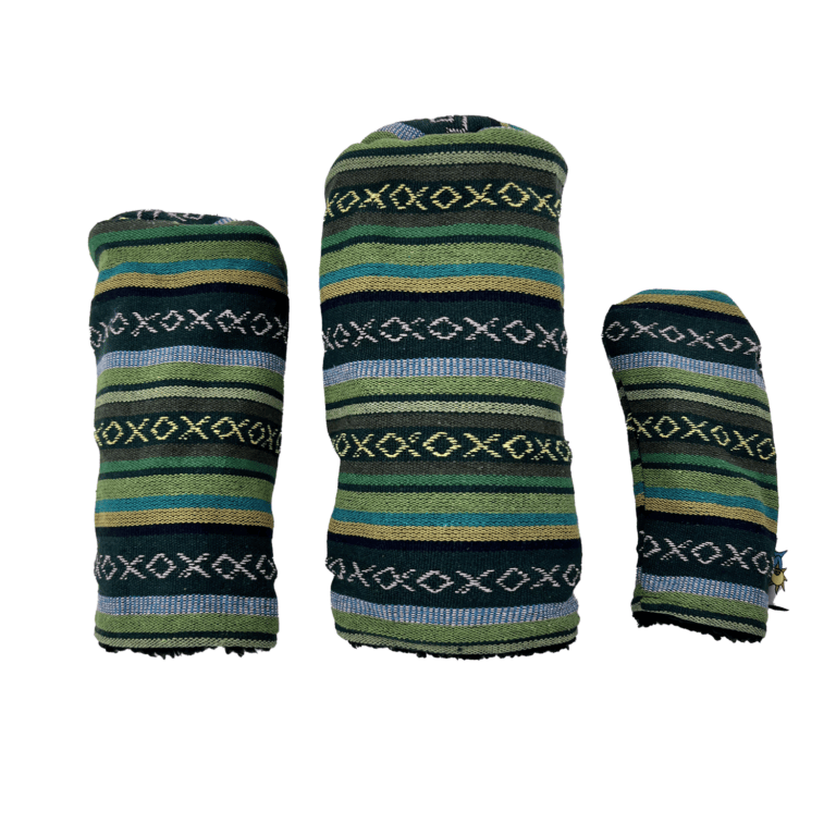 Evergreen Barrel Hand Woven Barrel Golf Headcovers
