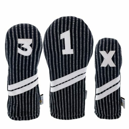 Pinstripe Ace Woven Golf Headcovers