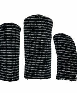 Pin Stripe Hand Woven Barrel Golf Headcovers