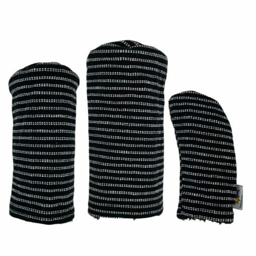 Pin Stripe Hand Woven Barrel Golf Headcovers