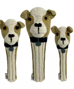 Hand Knit Dog Headcover