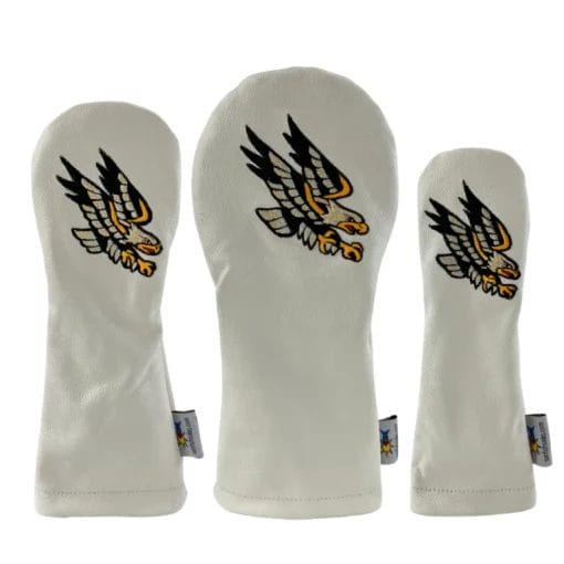 Eagle Embroidered Leather Golf Headcover