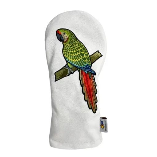 Parrot Leather Driver Golf Headcover