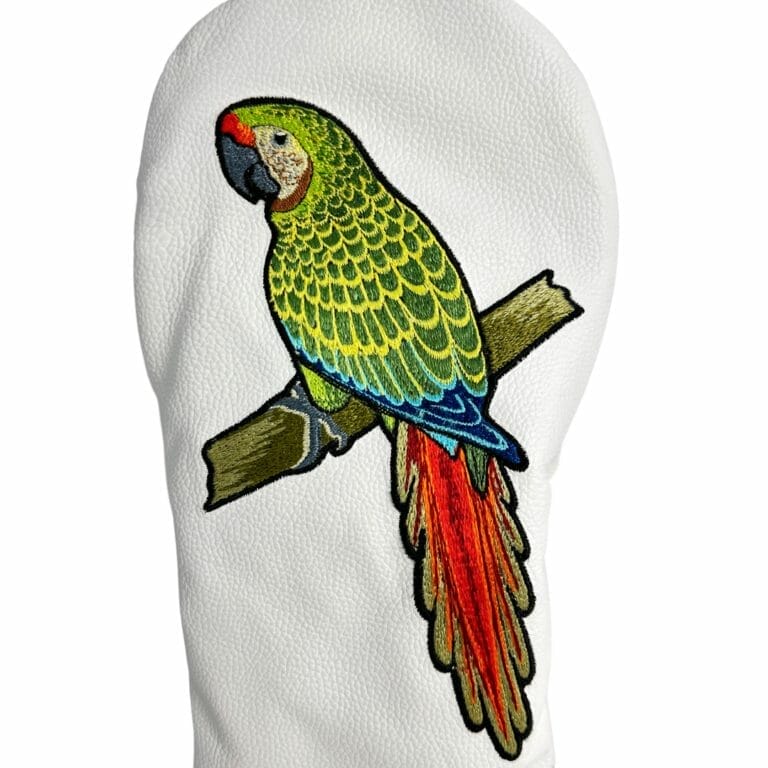 Parrot Leather Driver Golf Headcover
