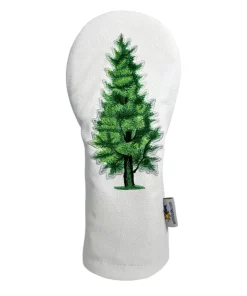 Tree Leather Driver Golf Headcover